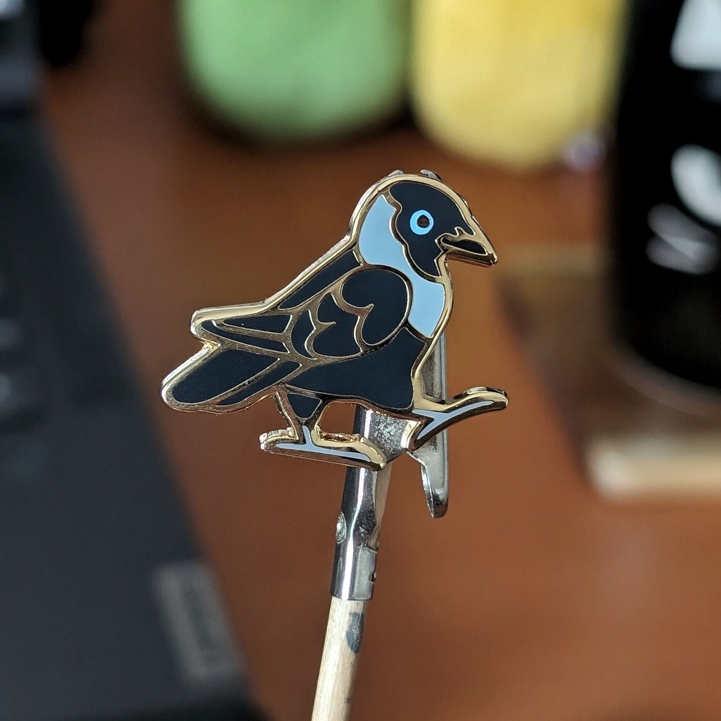 Jackdaw Enamel Pin