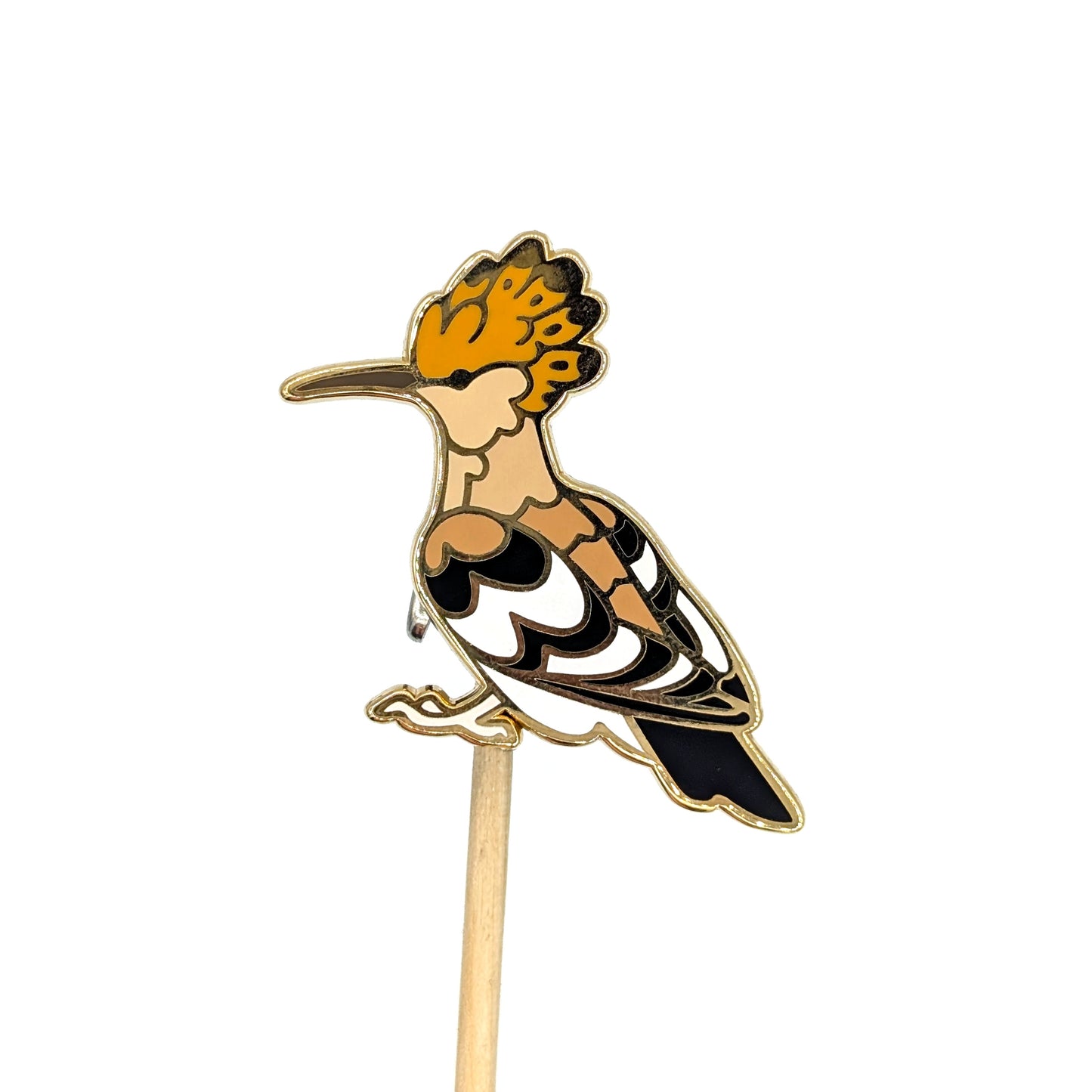 Hoopoe Enamel Pin
