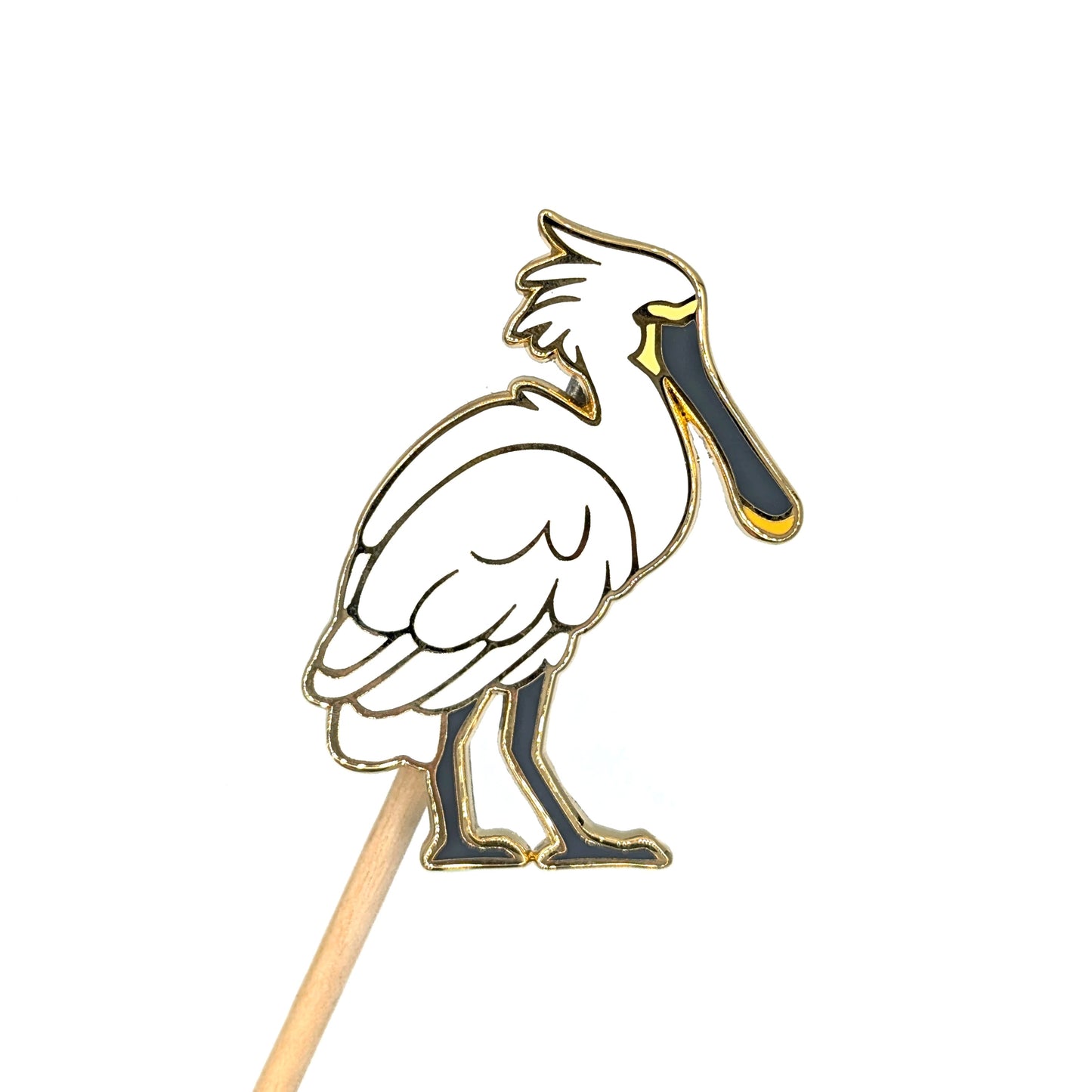 Eurasian Spoonbill Enamel Pin