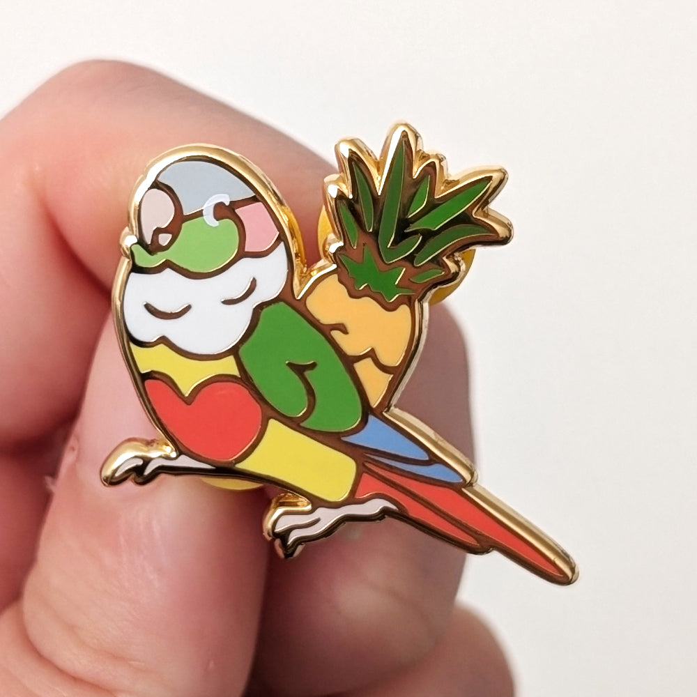 Pineapple Conure Pin