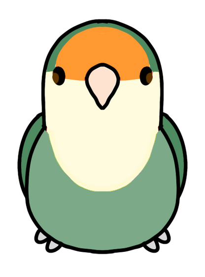 [preorder] Lovebird Plushie