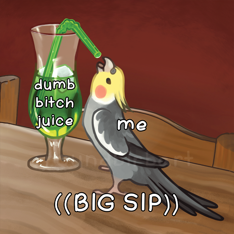 Juice Vinyl Sticker