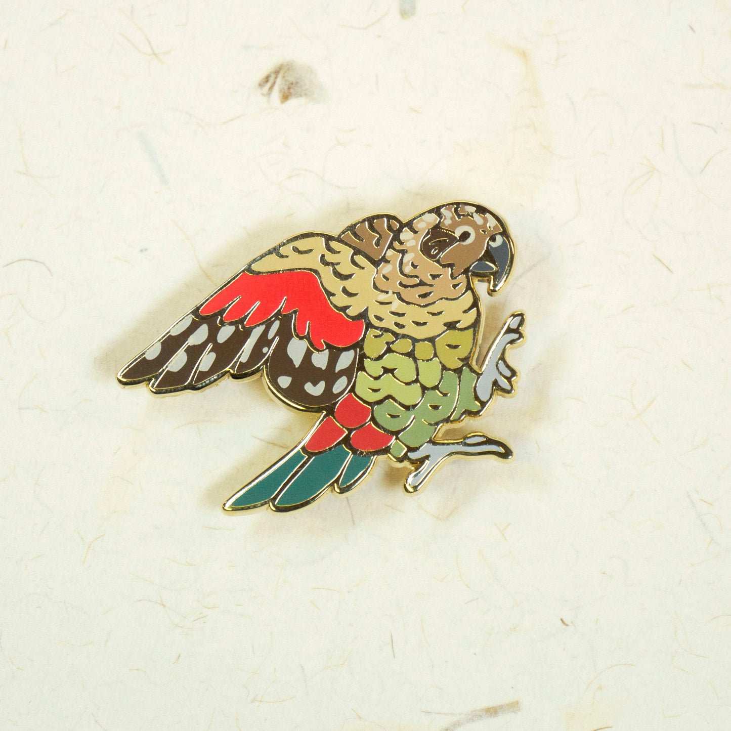 Kea Enamel Pin