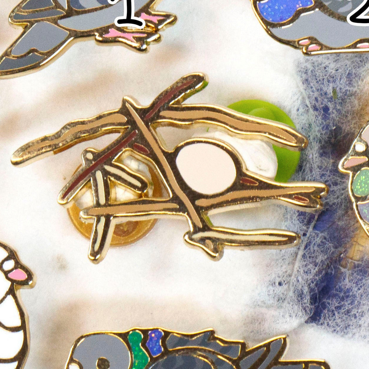 Rock Pigeon Enamel Pin