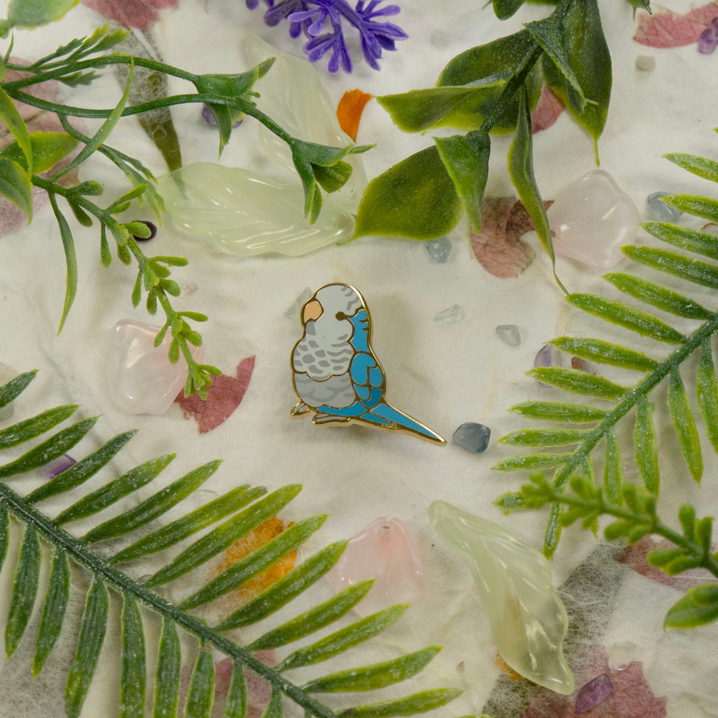 Quaker Parrot Pin