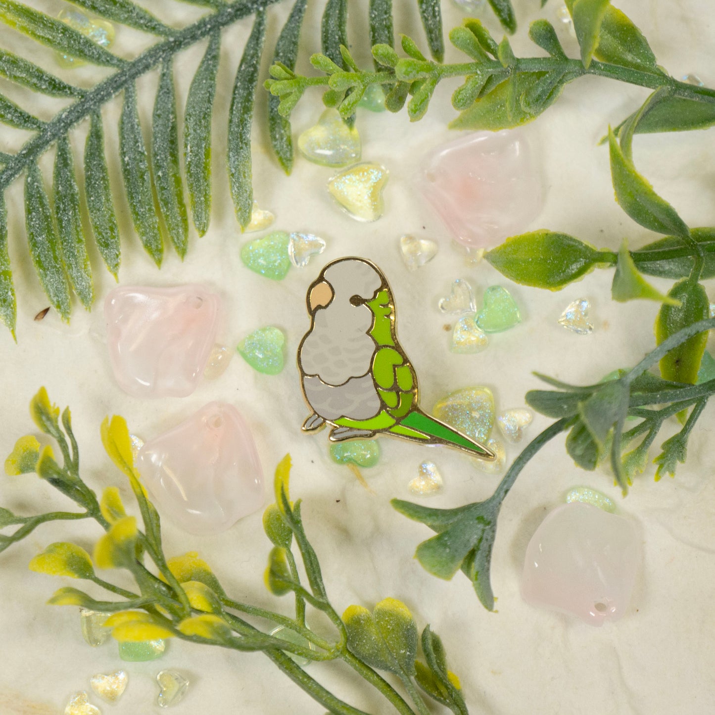 Quaker Parrot Pin