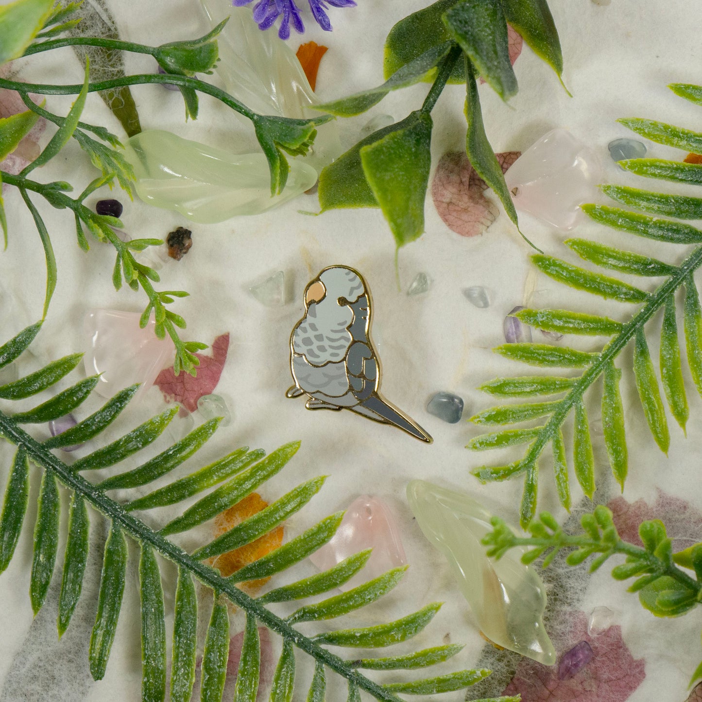 Quaker Parrot Pin