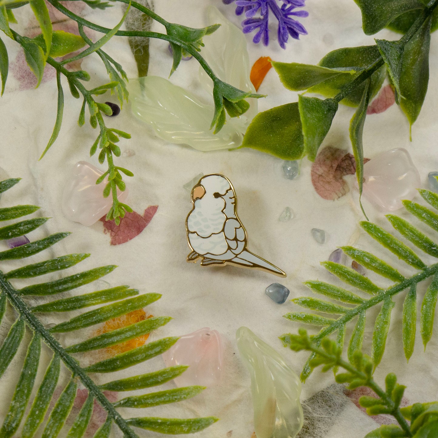 Quaker Parrot Pin