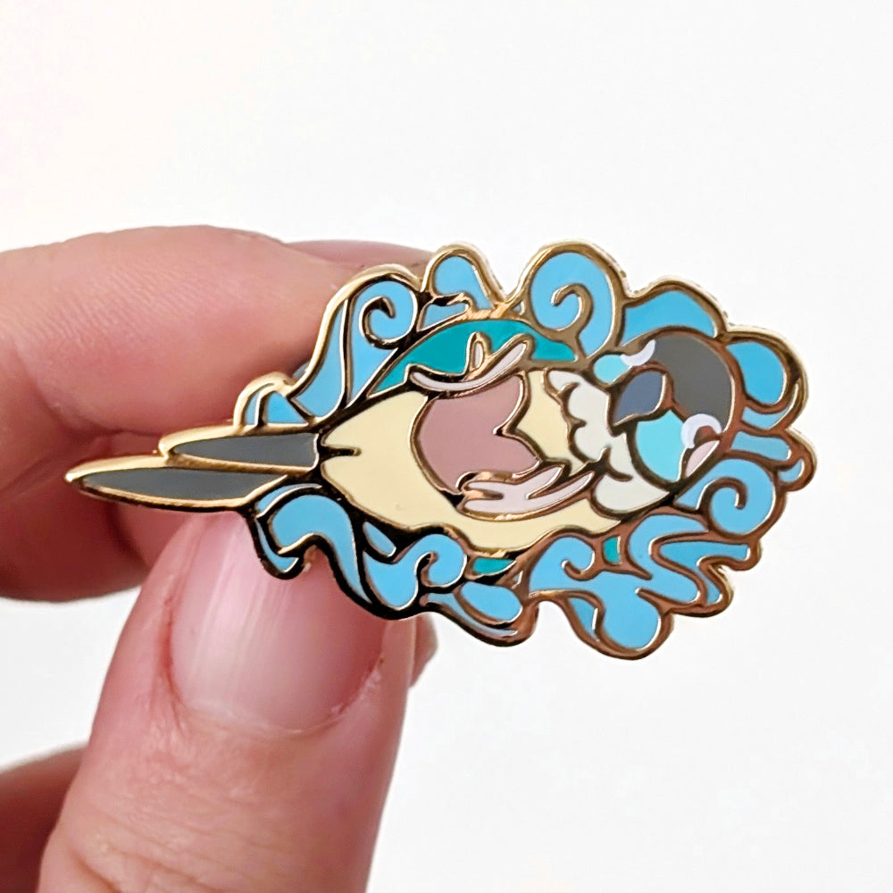 Seafoam Conure Pin