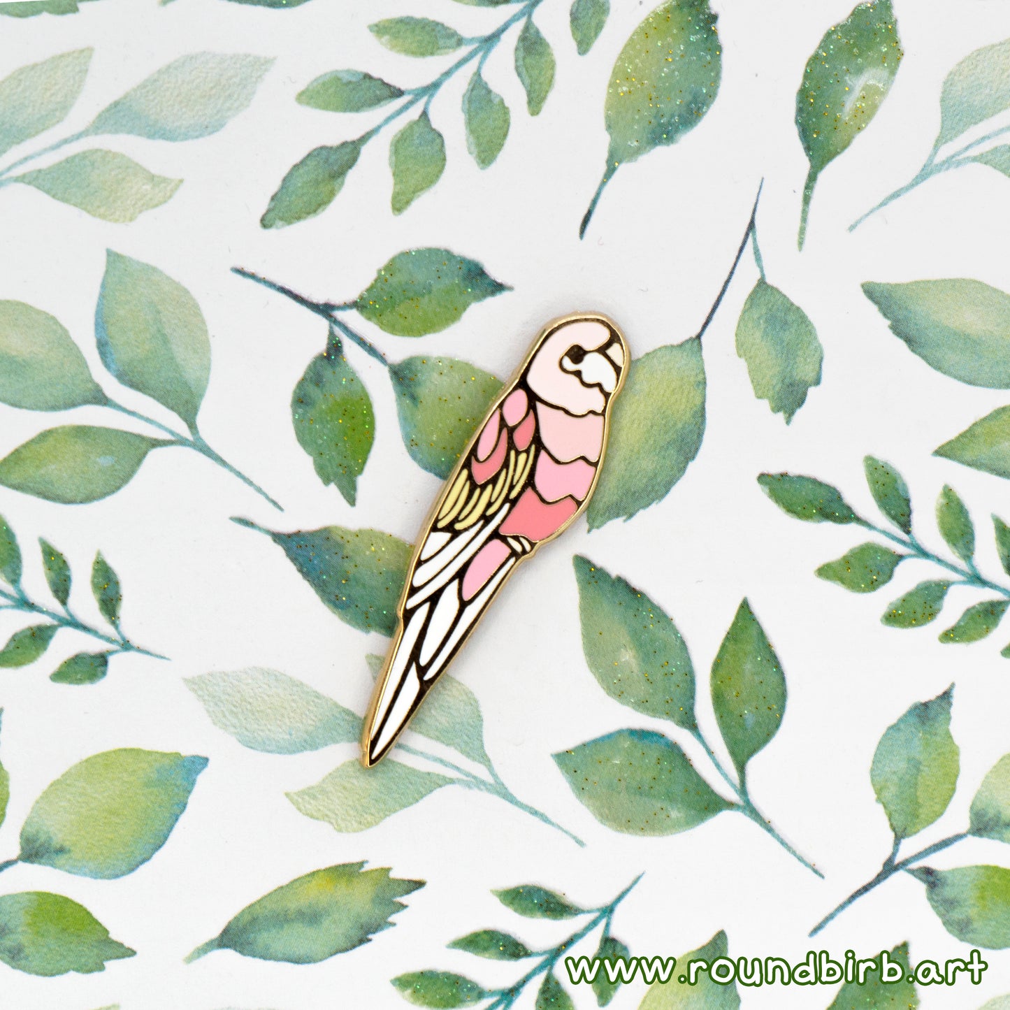 Bourke Parrot Pin
