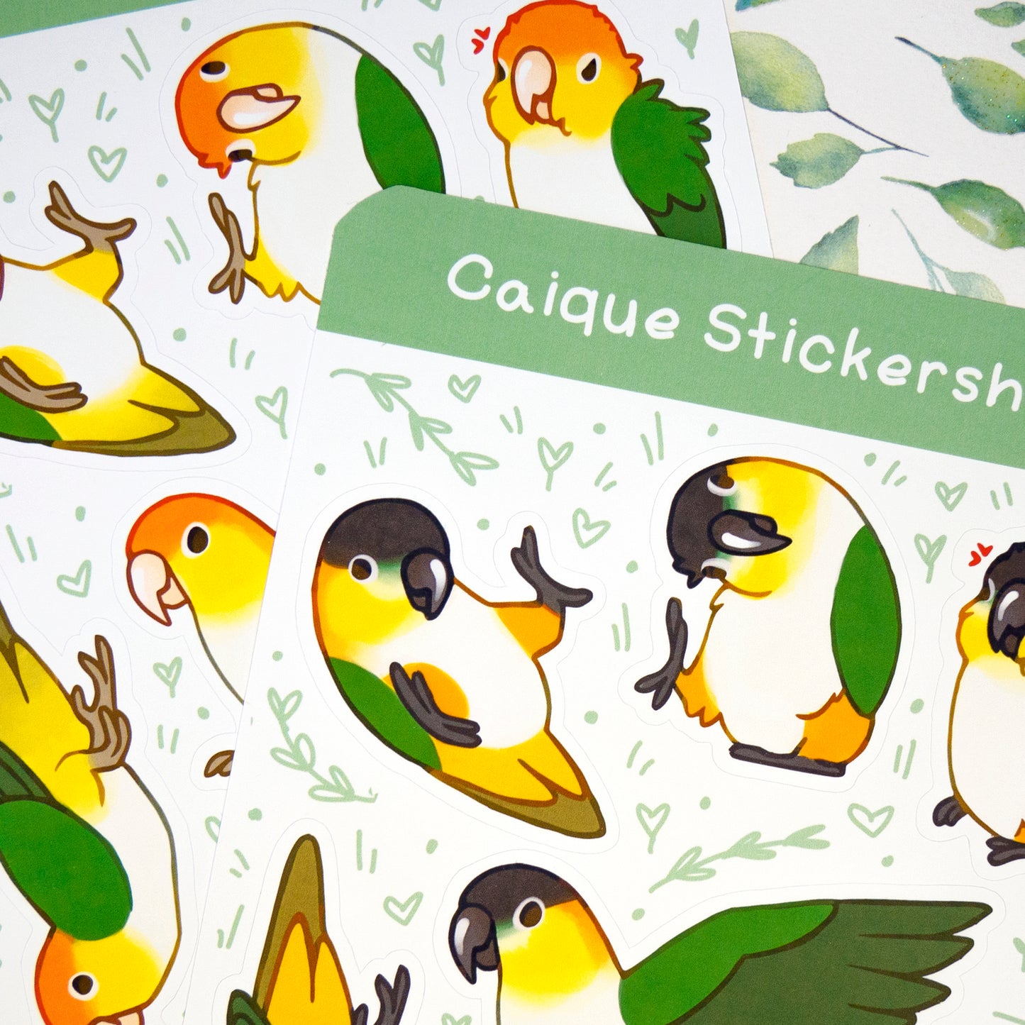Caique Stickersheet