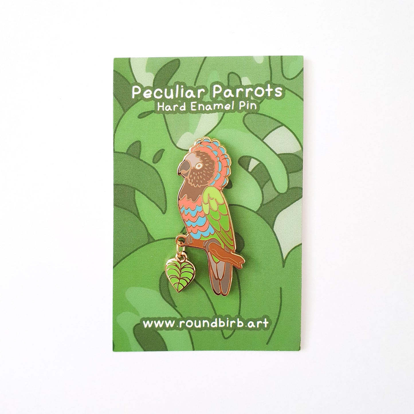 Hawk Headed Parrot Pin