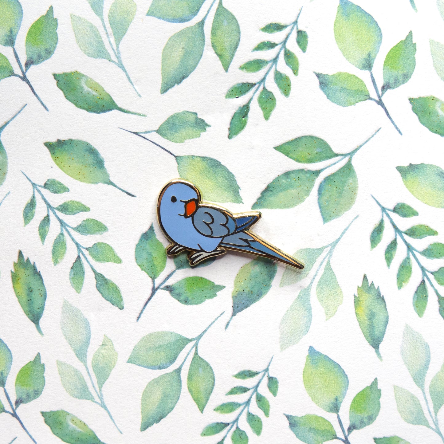 Ringneck Parrot Pin
