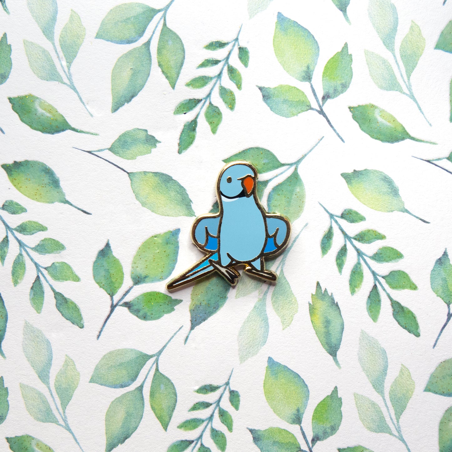 Ringneck Parrot Pin