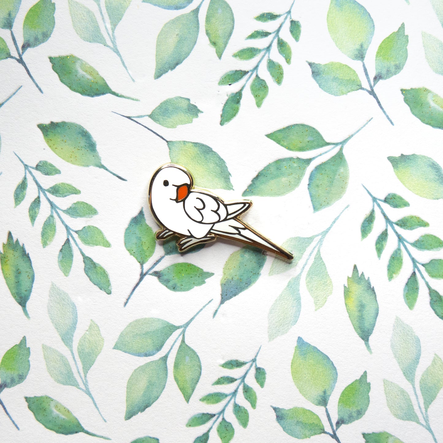 Ringneck Parrot Pin