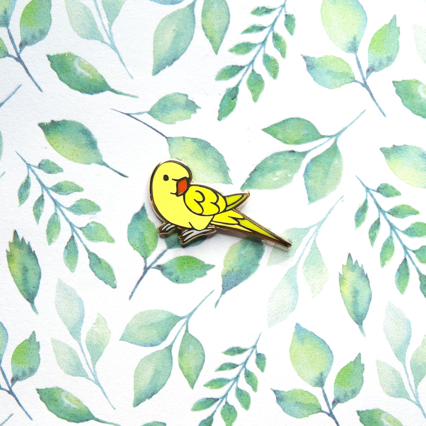 Ringneck Parrot Pin
