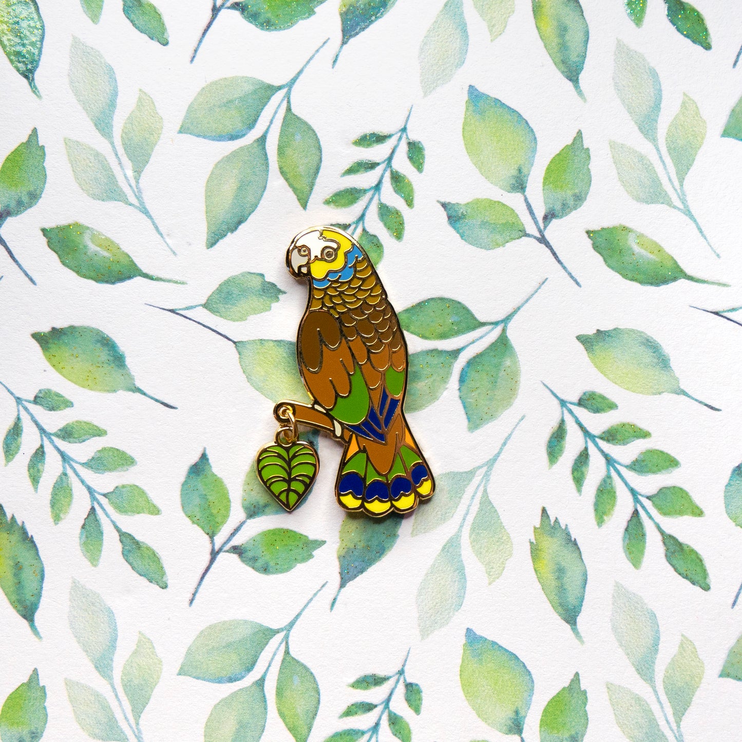 St. Vincent Amazon Parrot Pin