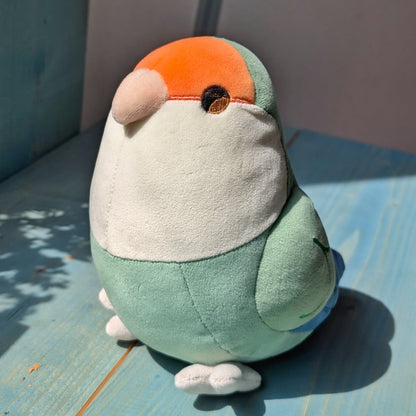 [pre-order] Peachy the Dutch Blue Lovebird Plushie