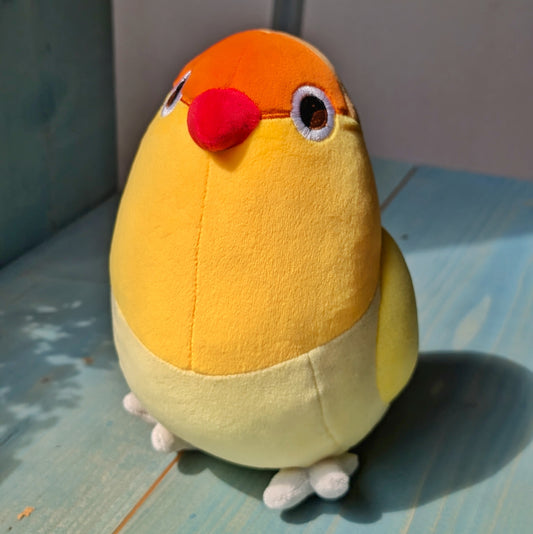 [pre-order] Beanie the Yellow Fischer's Lovebird Plushie
