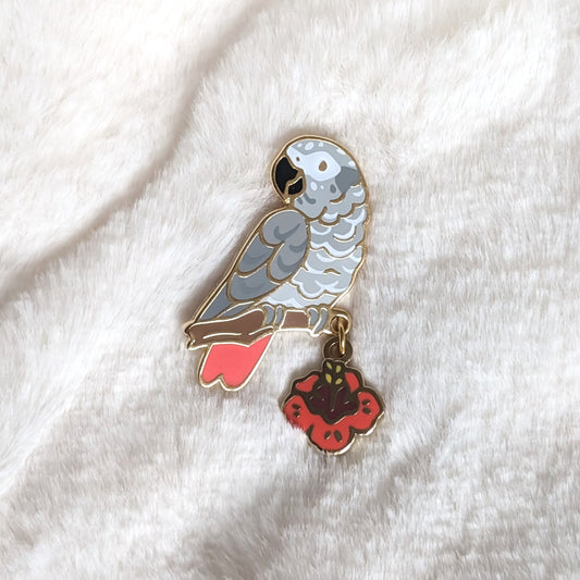 Congo African Grey Pin