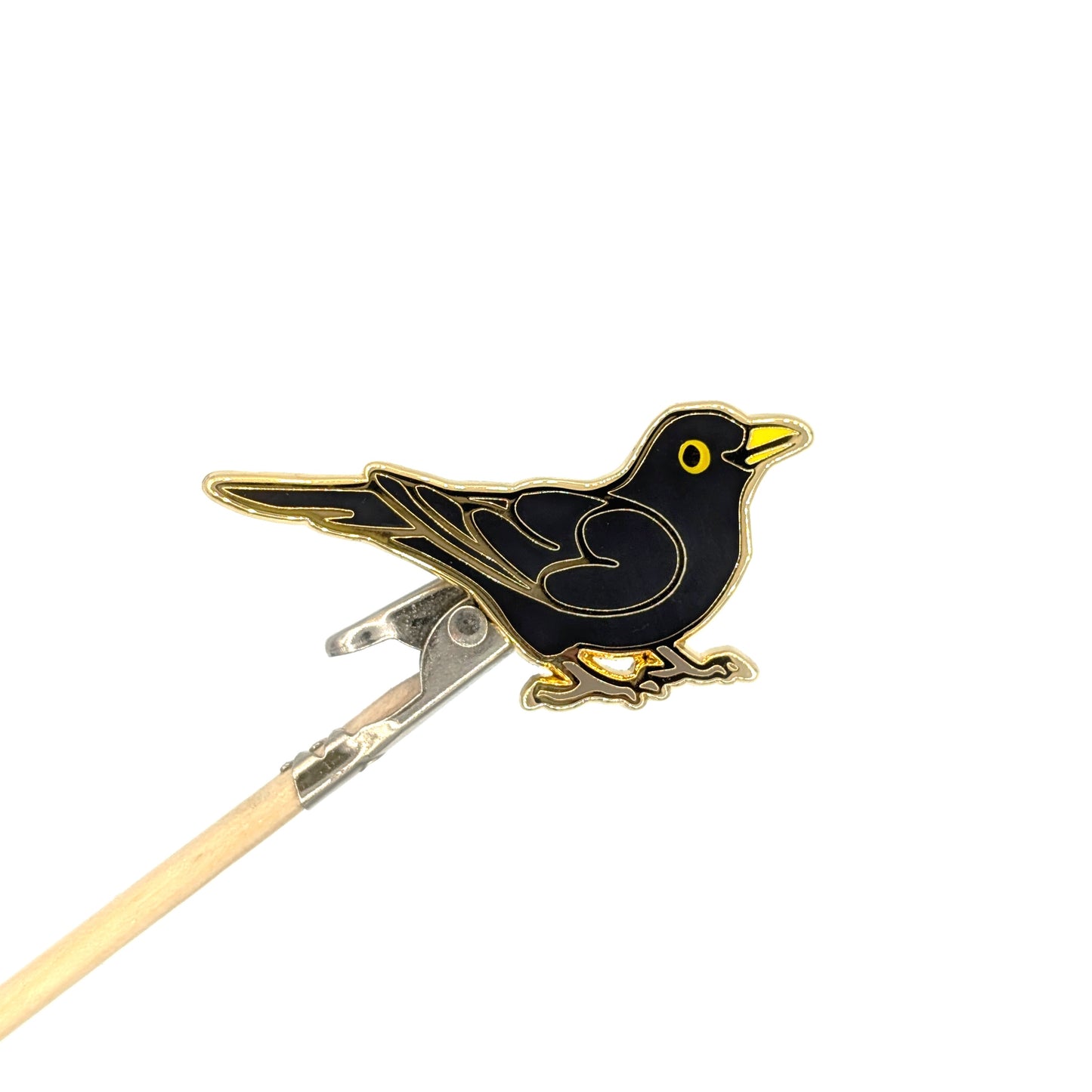 Blackbird Enamel Pin