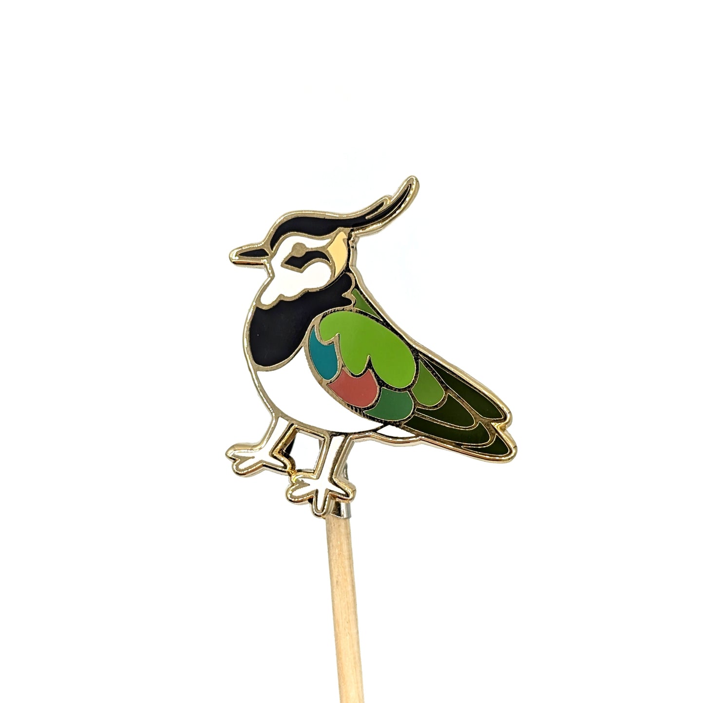 Northern Lapwing Enamel Pin