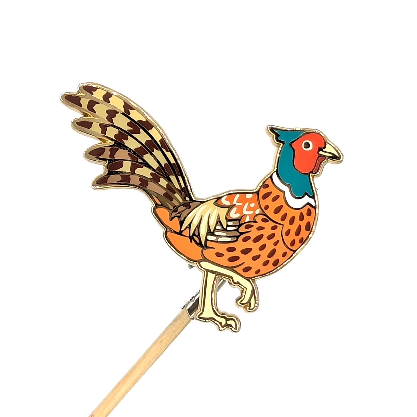 Ring-necked Pheasant Enamel Pin