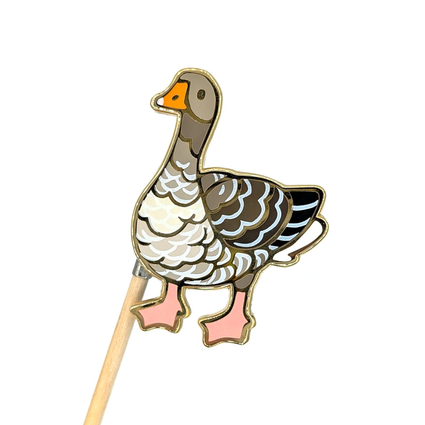 Greylag Goose Enamel Pin