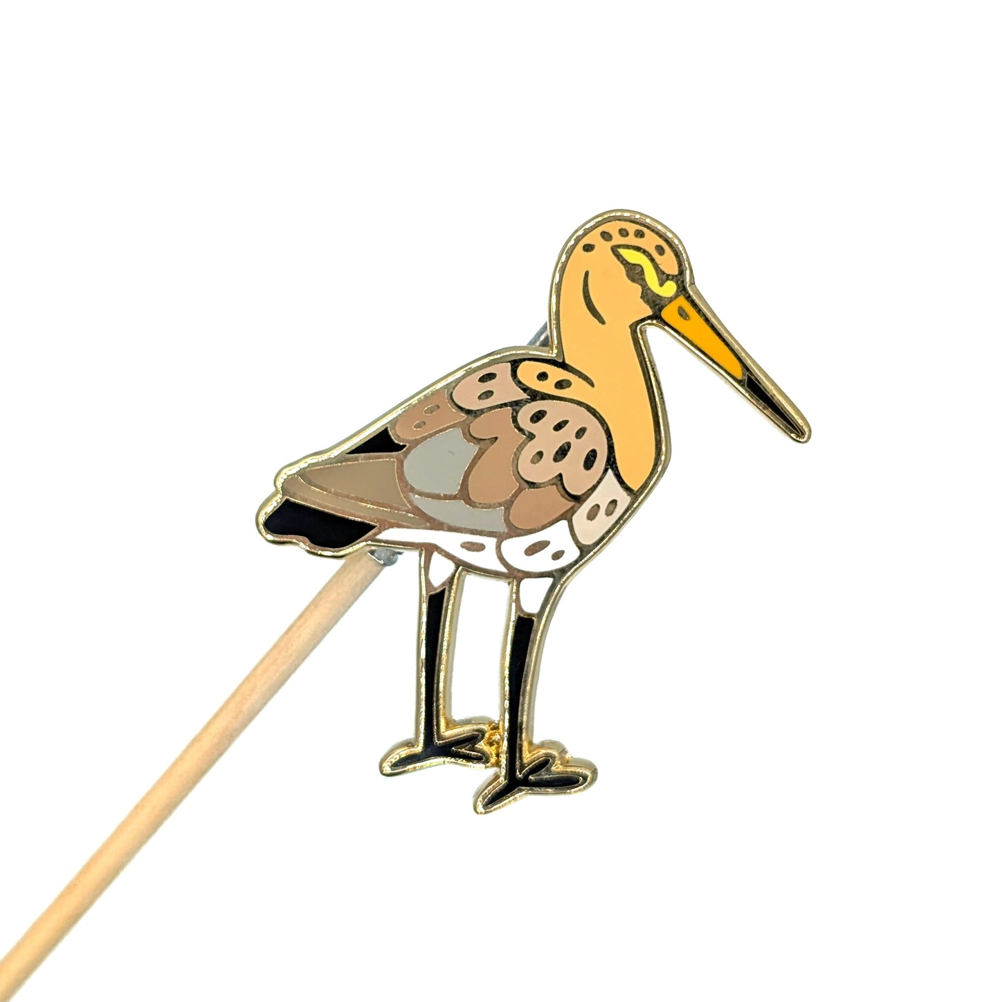 Black-tailed Godwit Enamel Pin