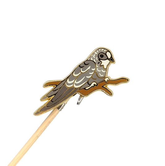 Common Swift Enamel Pin