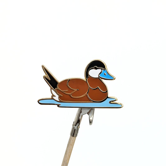 Ruddy Duck Enamel Pin