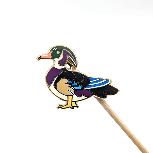 Wood Duck Enamel Pin