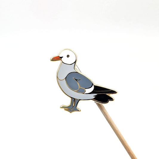 Heermann's Gull Enamel Pin