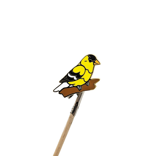 American Goldfinch Enamel Pin