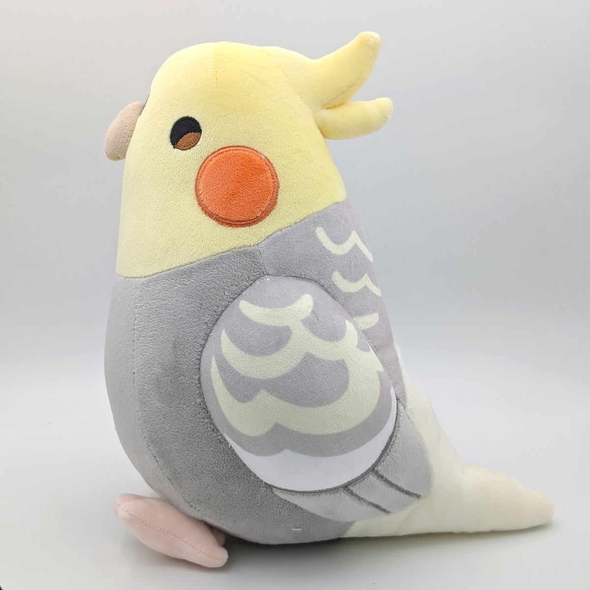 ZigZag the Pearl Cockatiel Plushie