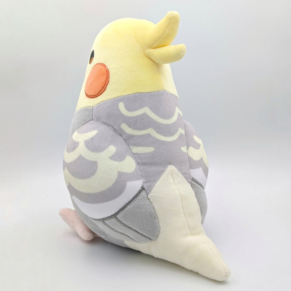 ZigZag the Pearl Cockatiel Plushie