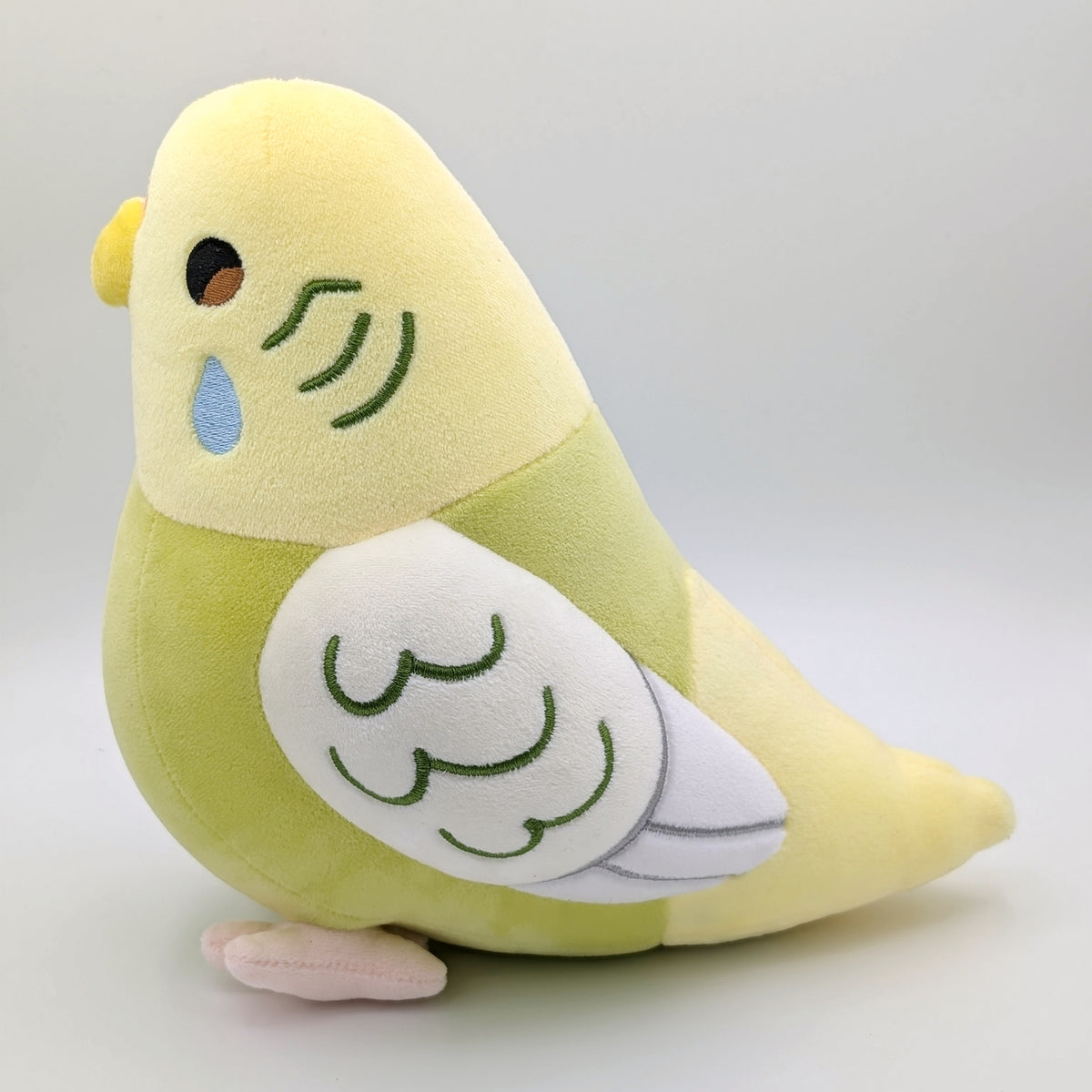 Honeydew the Pastel Green Budgie
