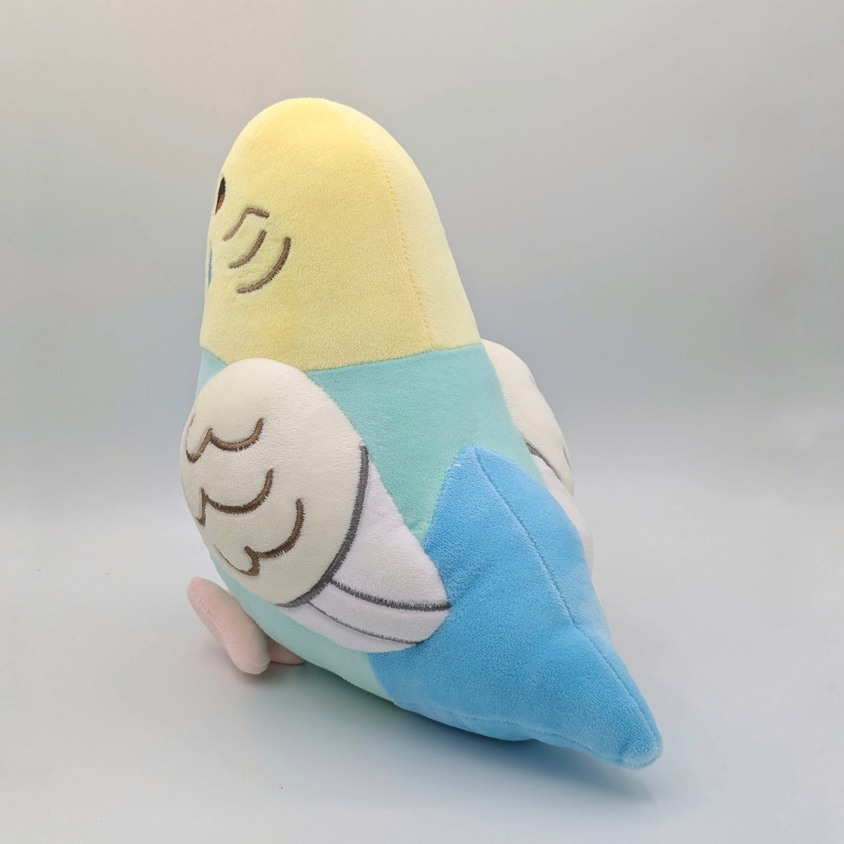 Aurora the Rainbow Budgie