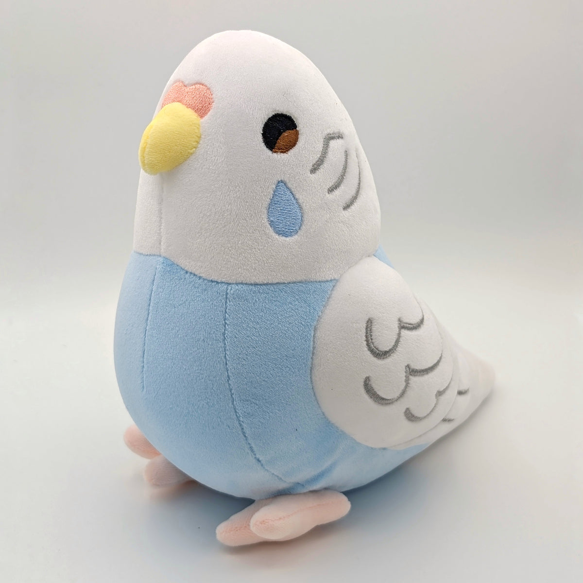 Bingsu the Pastel Blue Budgie
