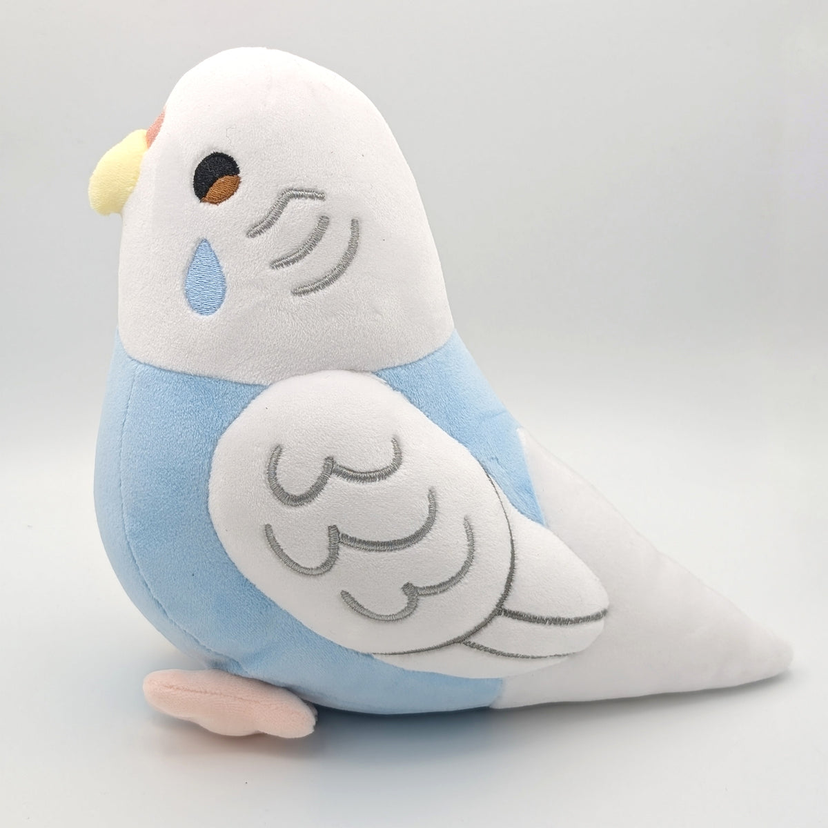 Bingsu the Pastel Blue Budgie