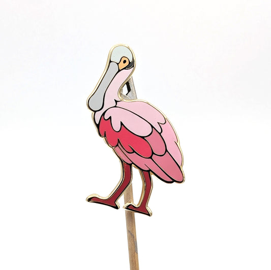 Roseate Spoonbill Enamel Pin