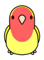 [preorder] Lovebird Plushie