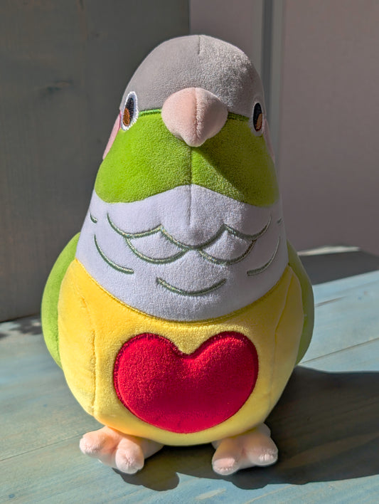 Charlie the Pineapple Conure Plushie