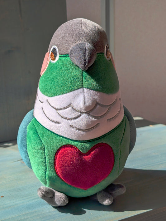 Fig the Green Conure Plushie