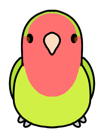 [pre-order] Matcha the Green Lovebird Plushie