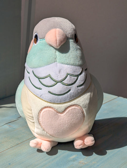 Opal the Pastel Blue Conure Plushie