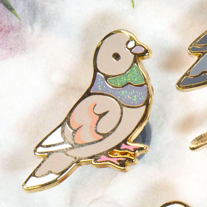 Rock Pigeon Enamel Pin