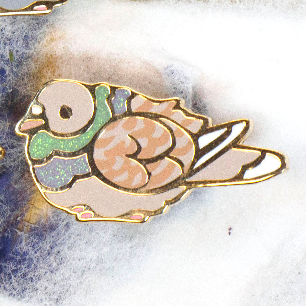 Rock Pigeon Enamel Pin