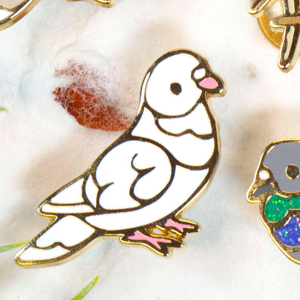 Rock Pigeon Enamel Pin