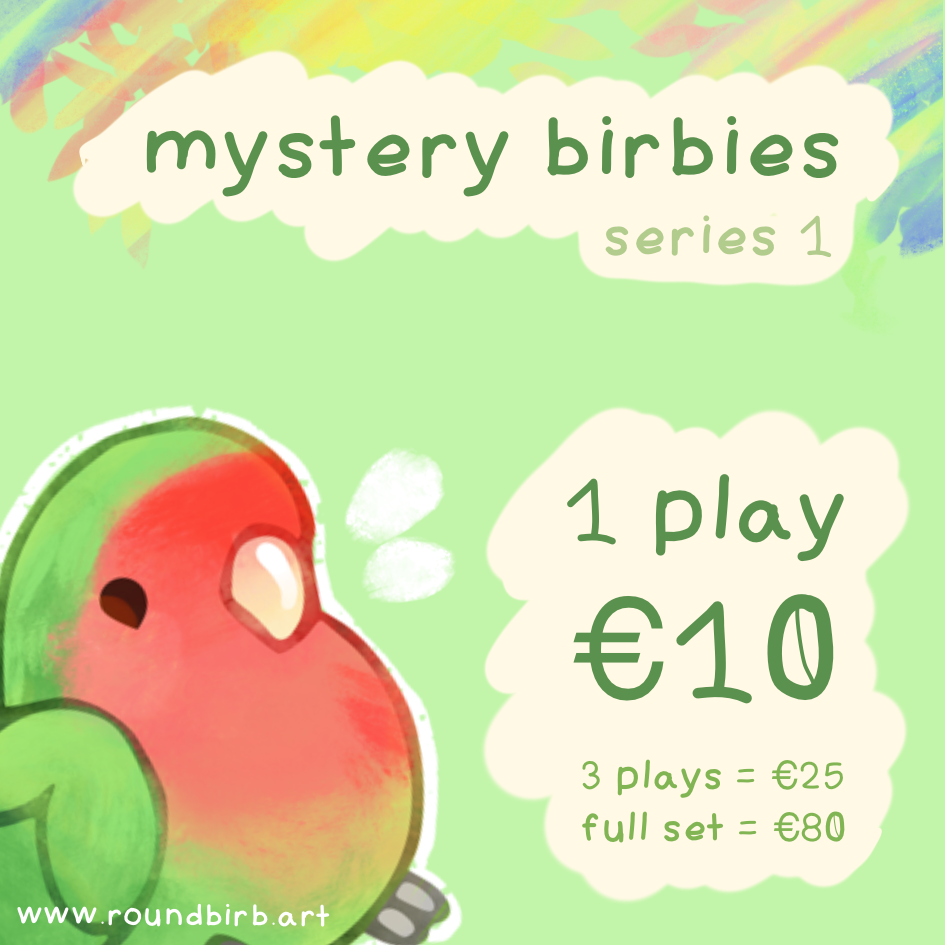 Mystery Birb Pin